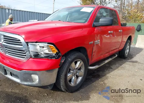 2015 Ram 1500 Big Horn z USA, uszkodzony, nr VIN 1C6RR7GT2FS605602